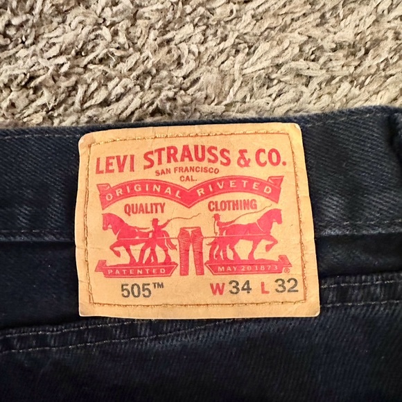 Men’s Levi’s 505 Sz 34Wx32L - Picture 2 of 5